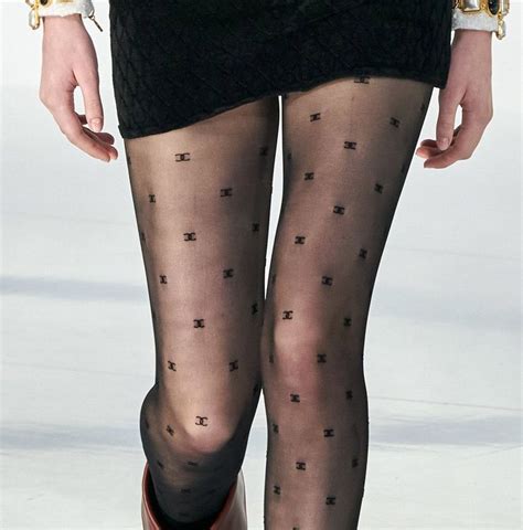 black chanel socks|Chanel tights price.